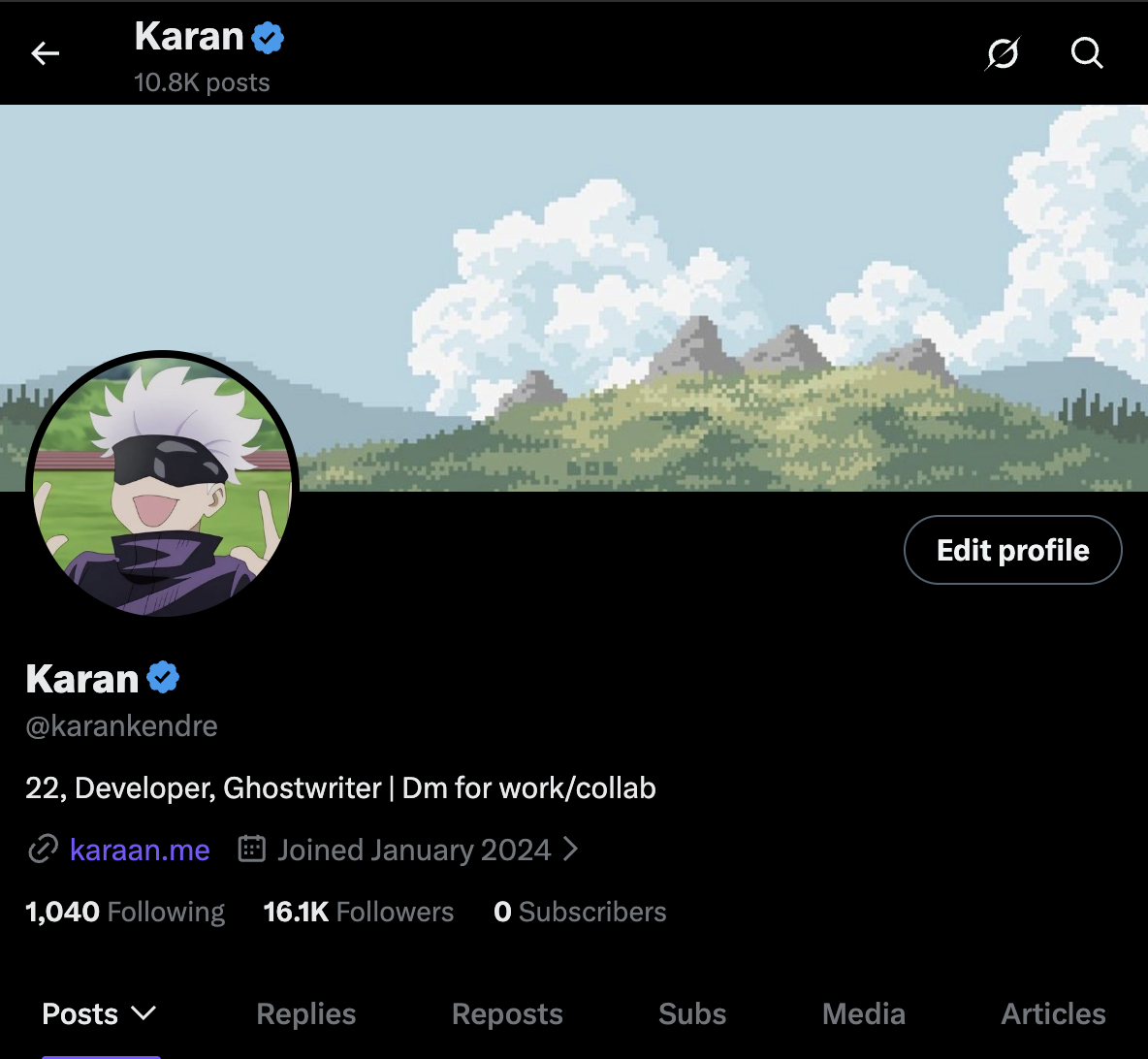 Karan’s profile avatar